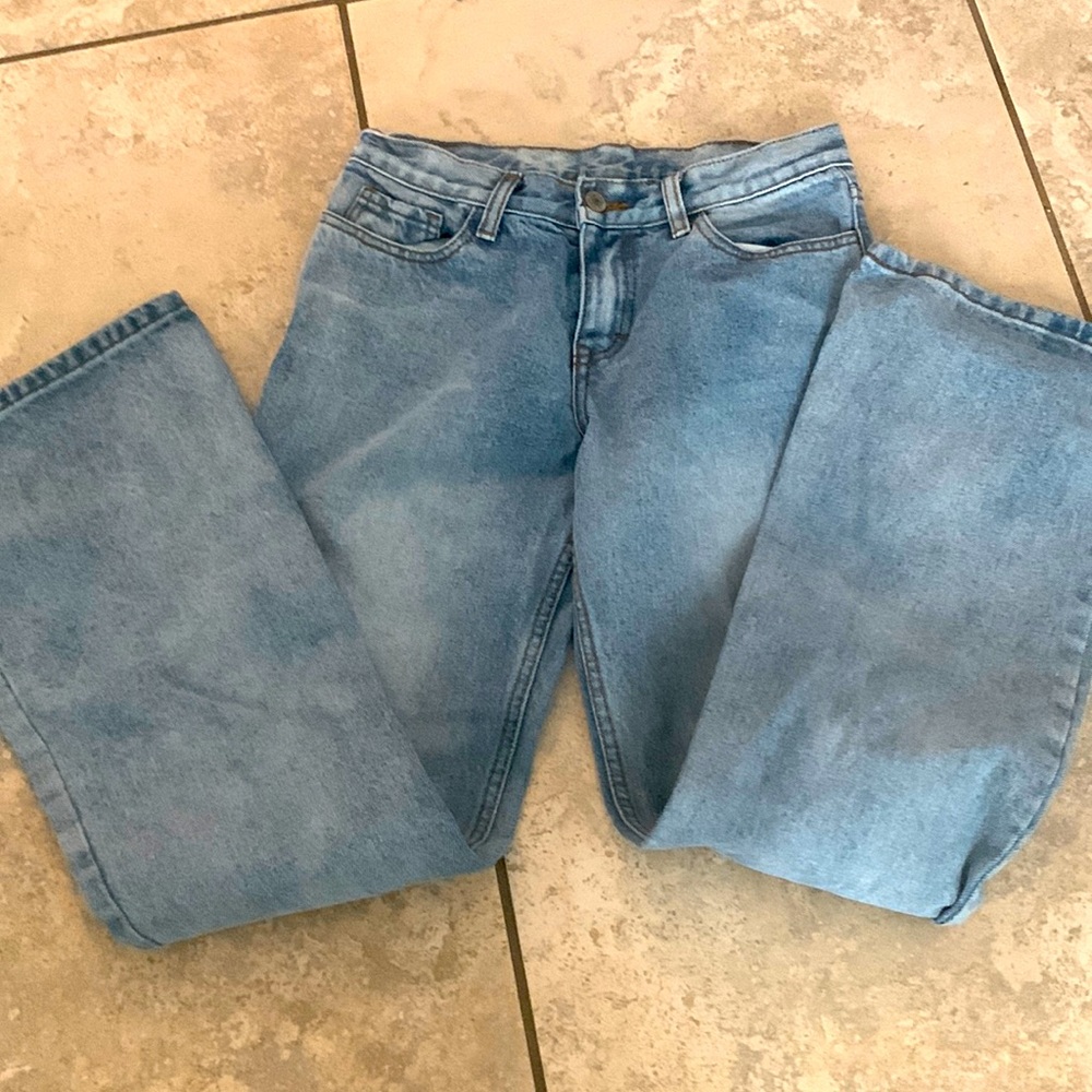 Low rise jeans flare , so comfy Y2K